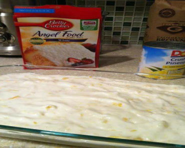 Take a box of Angel Food Cake mix