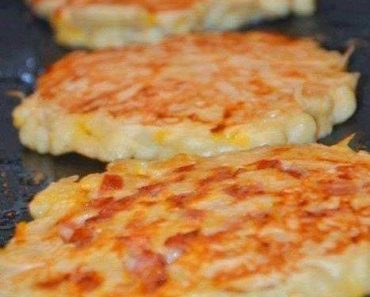 Bacon Cheddar Patty Cakes with leftover mashed potatoes