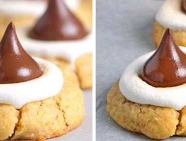 Hershey S’mores Kiss Cookies