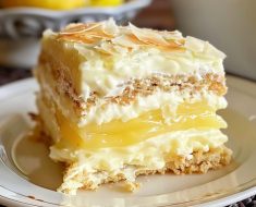 No-Bake Lemon Eclair Cake: A Refreshing and Easy Dessert